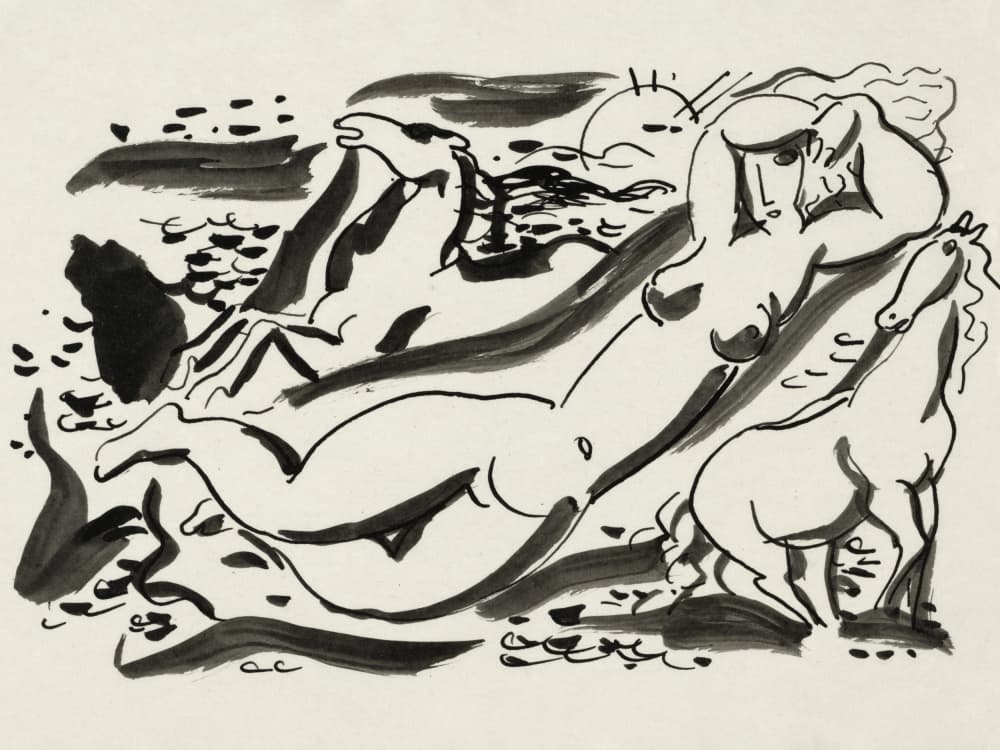 Nude by Leo Gestel — canvas wall art