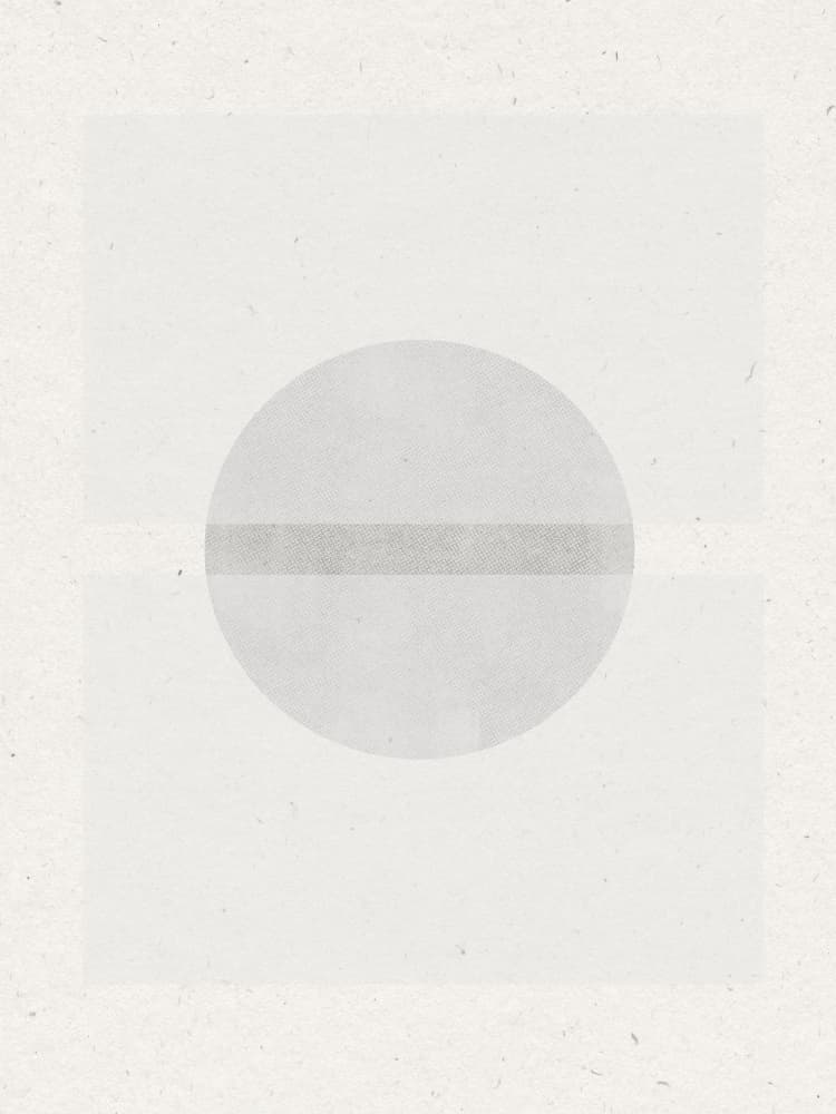 Silent Equilibrium by THE MIUUS STUDIO — canvas wall art