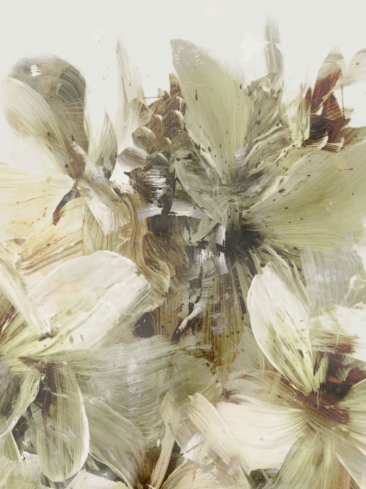 Hill Flowers 3 by Dan Hobday — canvas wall art