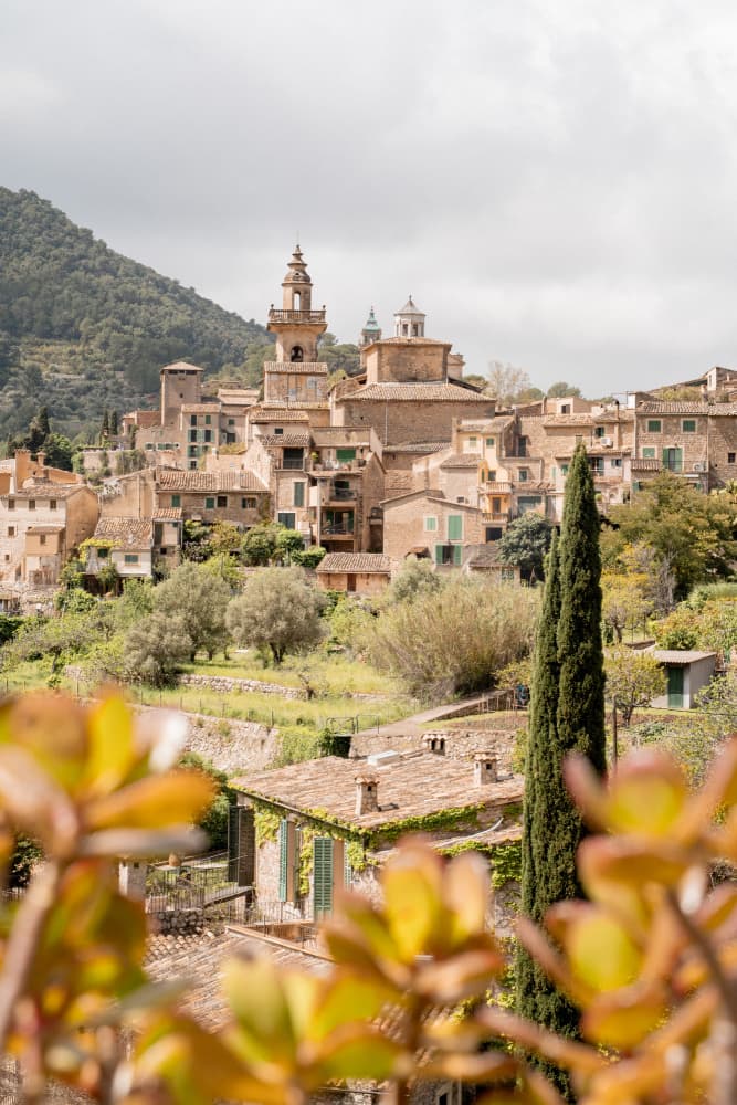 Historic Hillside Village by Henrike Schenk — canvas wall art