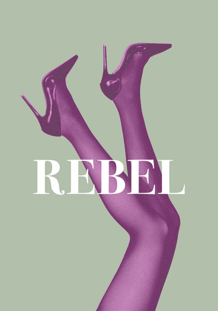 Rebel Fashion Legs by Old Artists Studio III — canvas wall art