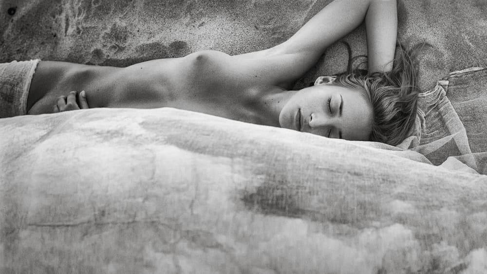 Tranquil Nude Repose by Velizar Ivanov — canvas wall art