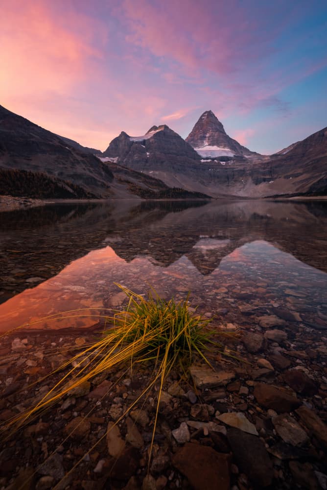 Majestic Mountain Reflection by Yongnan Li （李永男） — canvas wall art