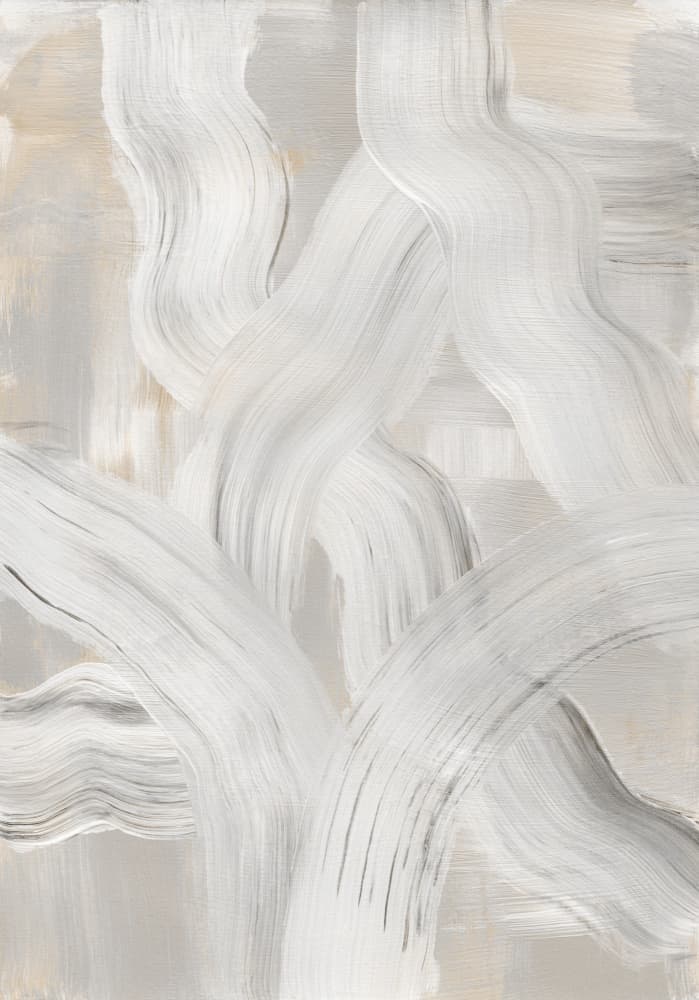 Abstract Brush Strokes 126 by Mareike Böhmer — canvas wall art