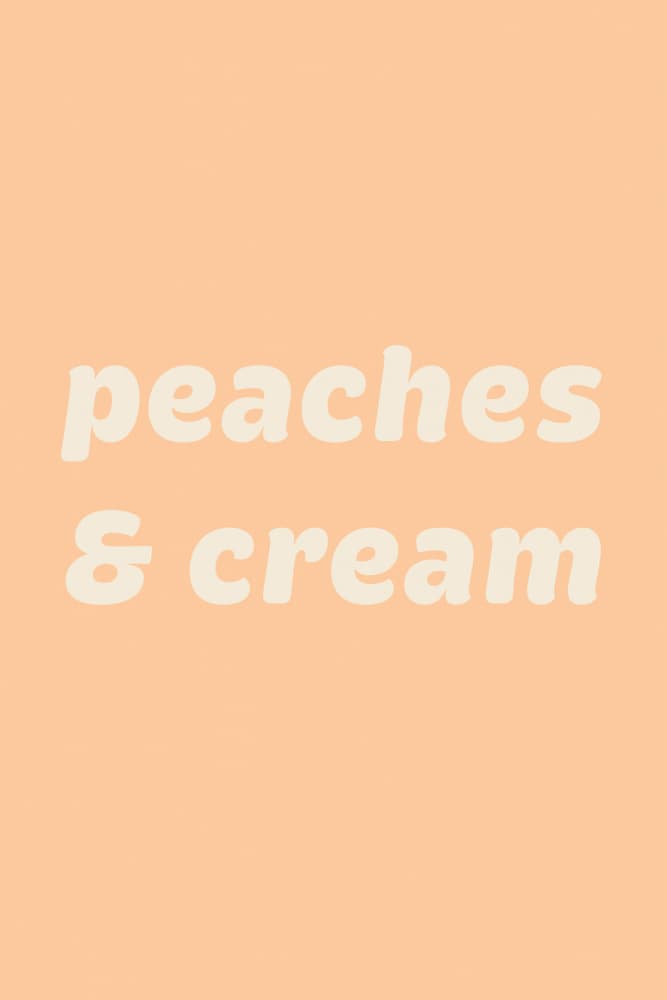 Peaches And Cream by Old Artists Studio — canvas wall art