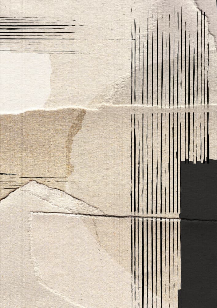 Paper Abstract by Dan Hobday — canvas wall art
