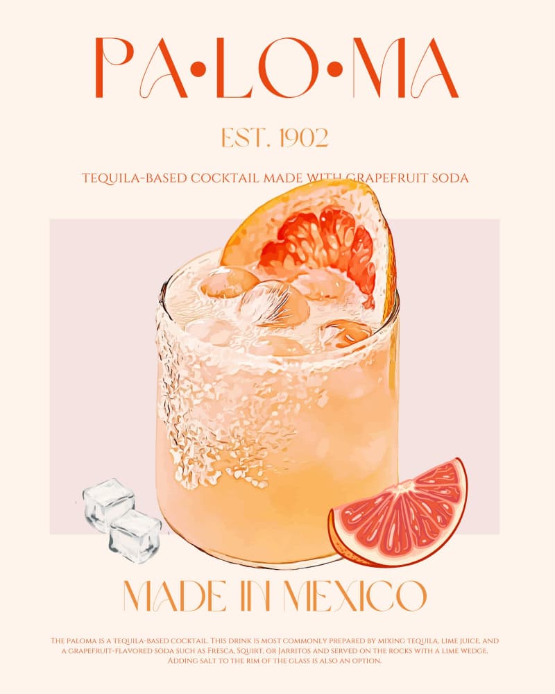 Tequila Sunrise Sip by Nazma Khokhar — canvas wall art