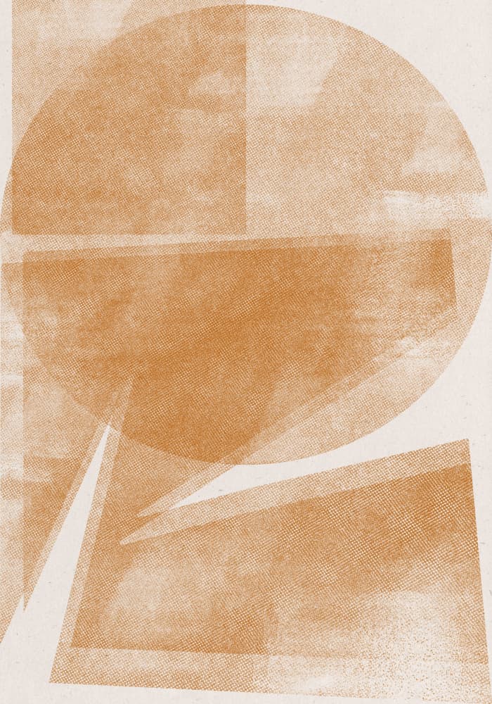 Geometric Echoes by THE MIUUS STUDIO — canvas wall art