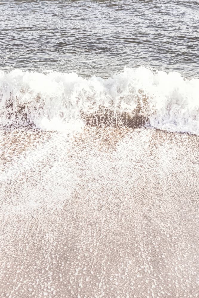 Serene Beach Wash by Old Artists Studio III — canvas wall art