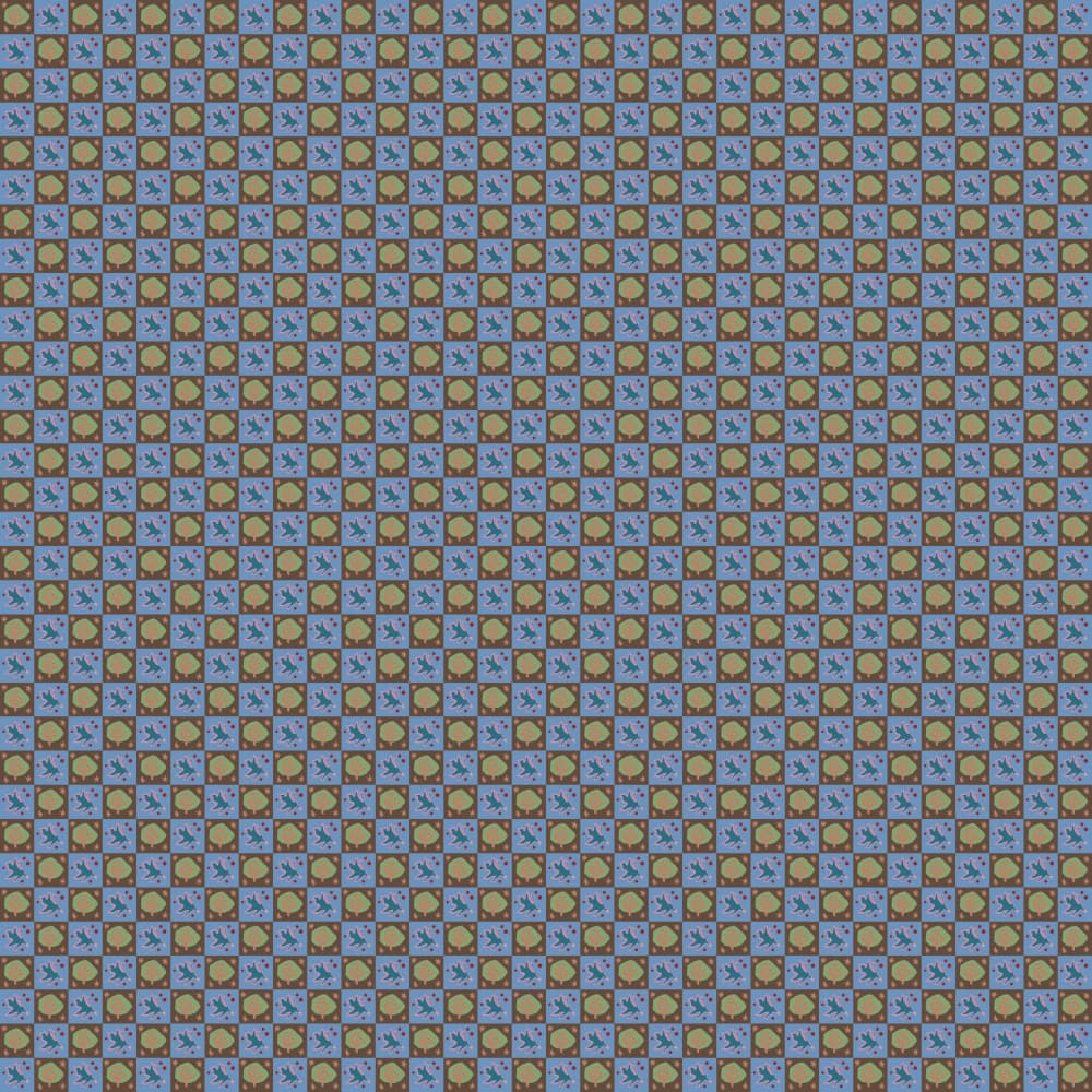 Geometric Square Pattern by Little Dean — canvas wall art