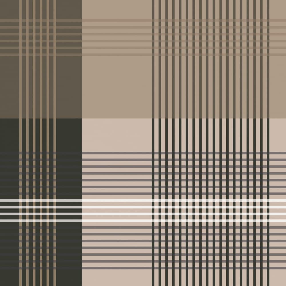 Geometric Plaid Pattern by Irene Demetri — canvas wall art