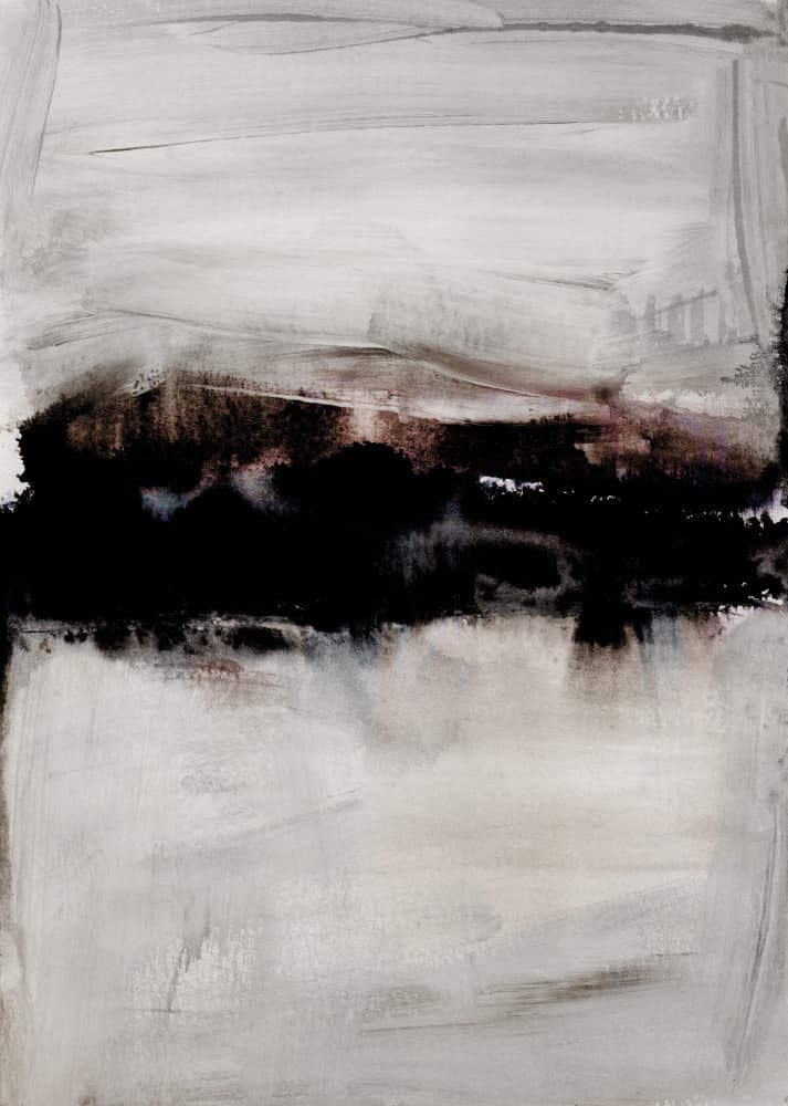 Watercolors 33 by Mareike Böhmer — canvas wall art