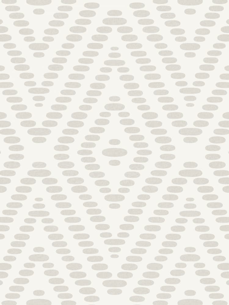 Soft Beige Zigzags by Krisztina Jung — canvas wall art