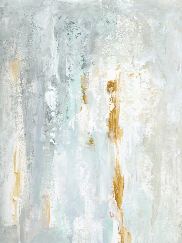 Ethereal Gold Flow by Breanna Megan Studio — canvas wall art