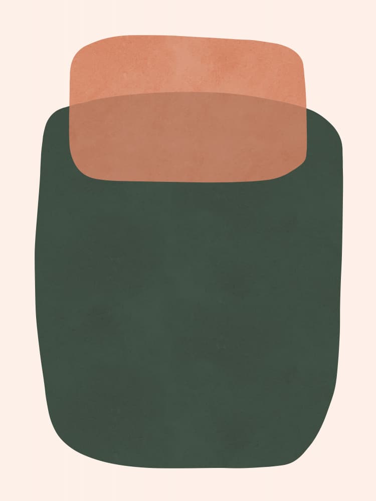 Soft Earthy Shapes by Vitor Costa — canvas wall art