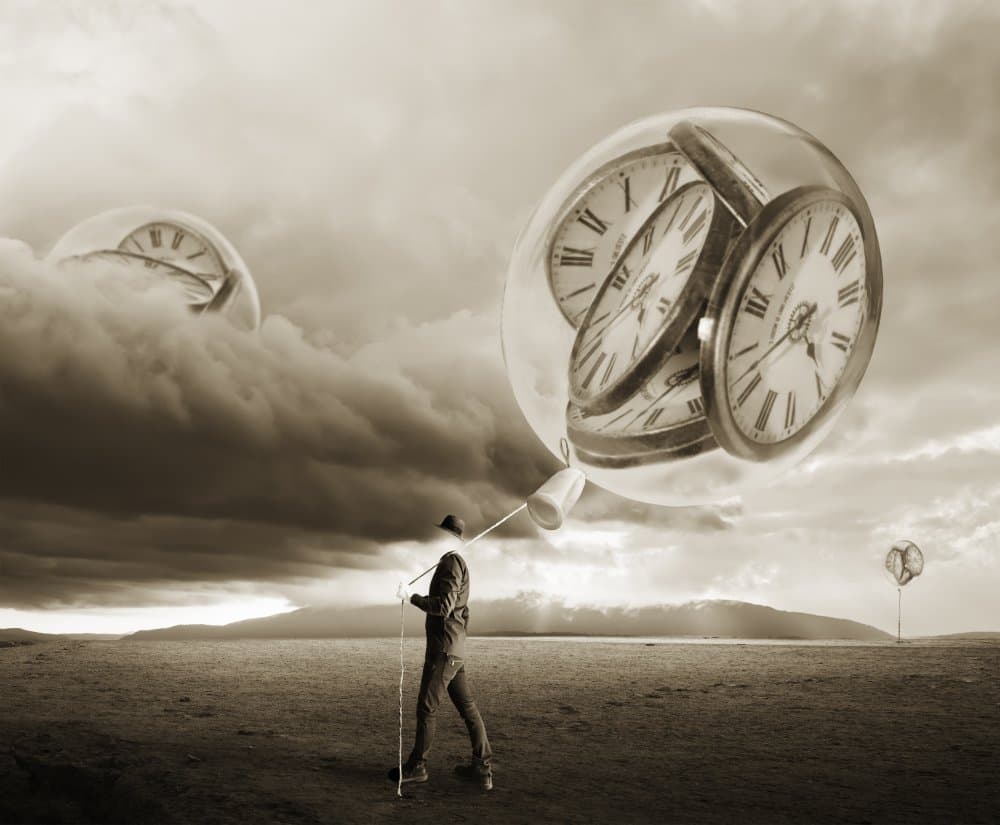 Walking Through Time by Biao  Huang — canvas wall art