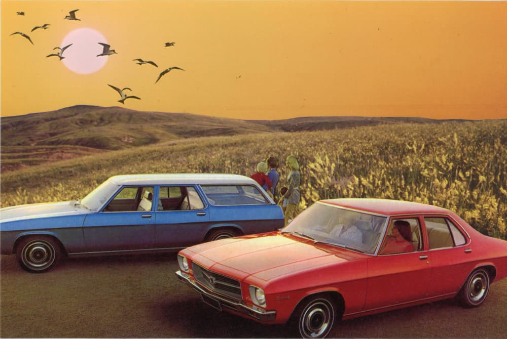 Vintage Cars Golden Hour by Mikhail Siskoff — canvas wall art