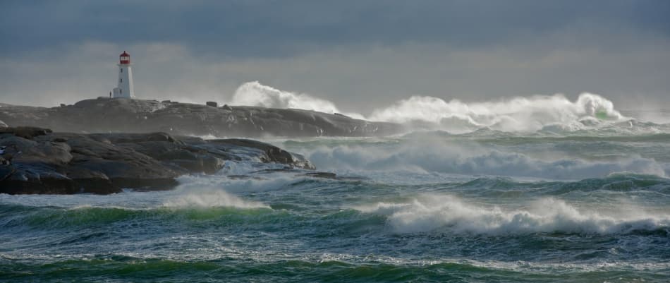 Wild Coast Lighthouse by Jamie Morrison — canvas wall art