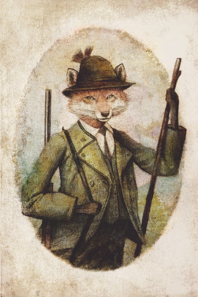 Hunting Season by Mike Koubou — canvas wall art