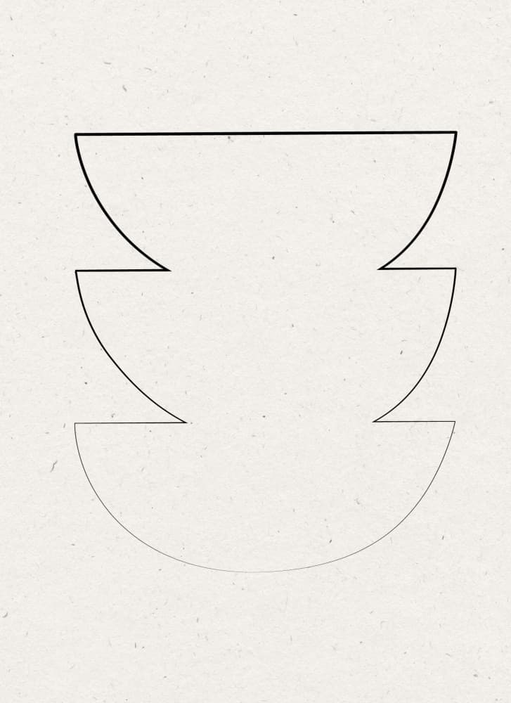 Stacked Simplicity by THE MIUUS STUDIO — canvas wall art
