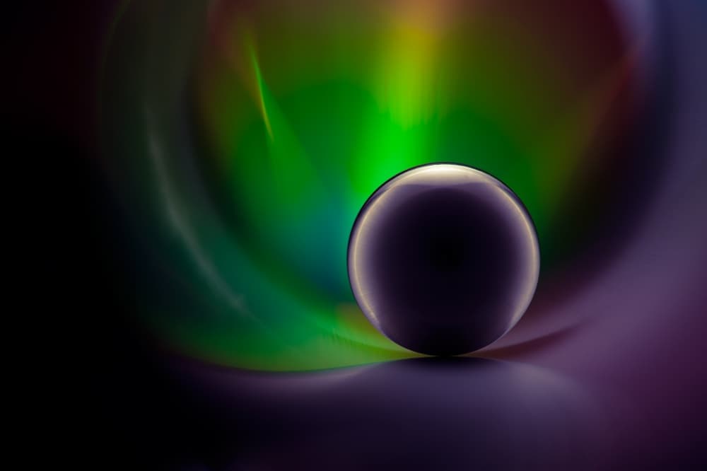 Aurora Sphere Glow by Raffaele Spettoli — canvas wall art