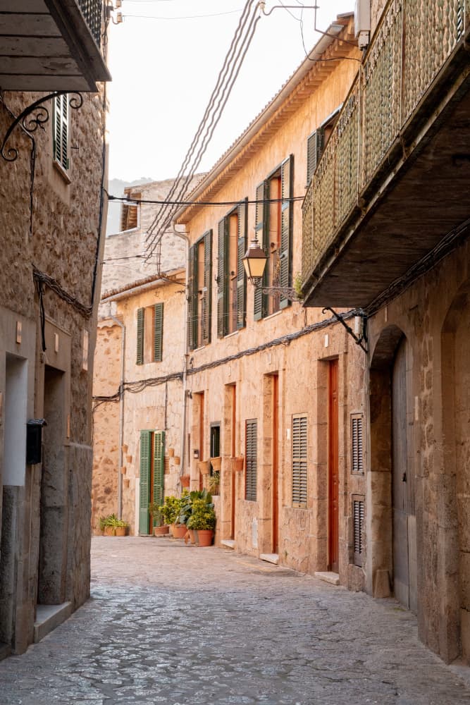 Old European Street by Henrike Schenk — canvas wall art