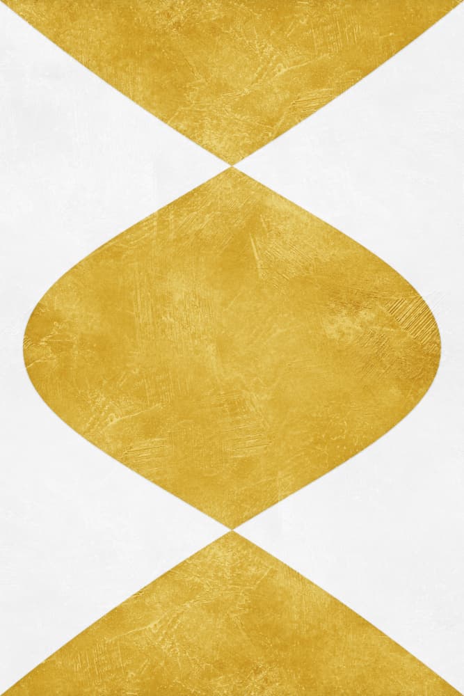 Elegant Gold Abstract by Ema Paraschiv — canvas wall art