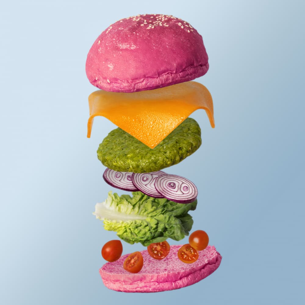 Colorful menu by Julia Ramiro — canvas wall art