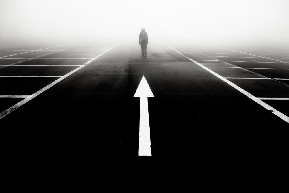 Forward into Fog by Koji Sugimoto — canvas wall art