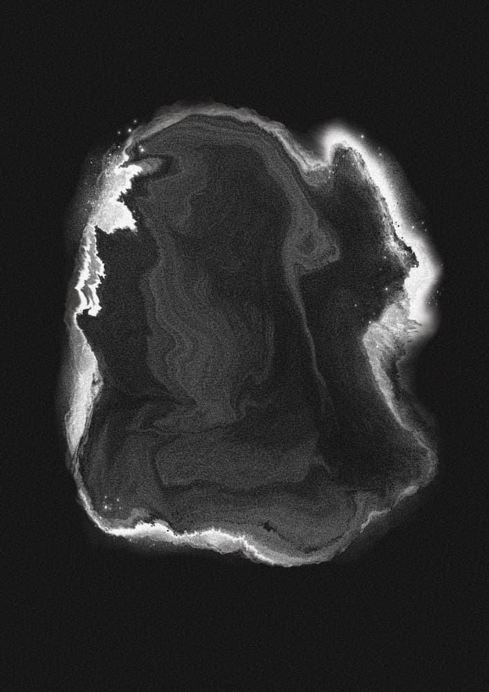 Ethereal Fluid Motion by Amy Louise Baker — canvas wall art