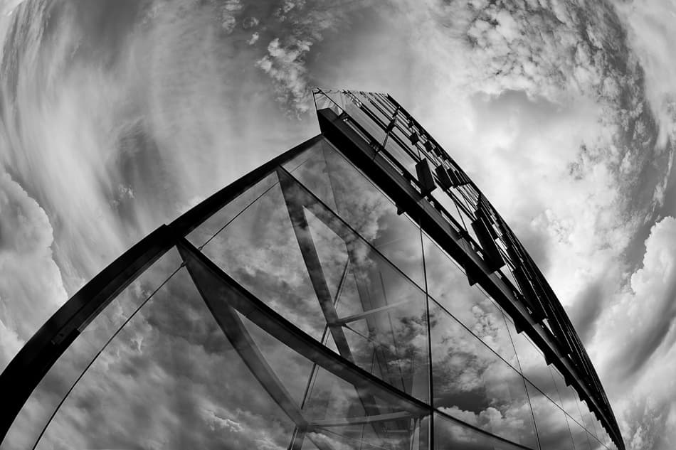 Soaring Glass Reflections by Semir Catovic — canvas wall art