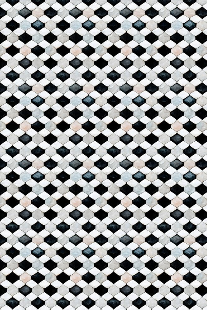 Checkered Illusion by Treechild — canvas wall art