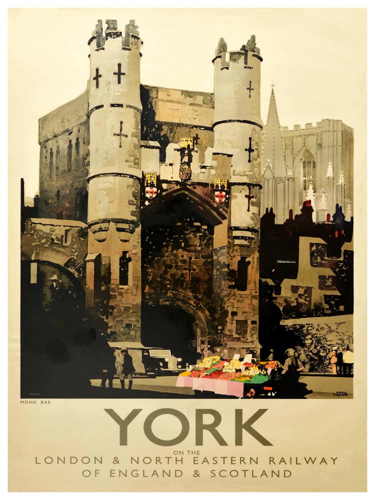 Monk Bar York Market by Chad Hyde — canvas wall art