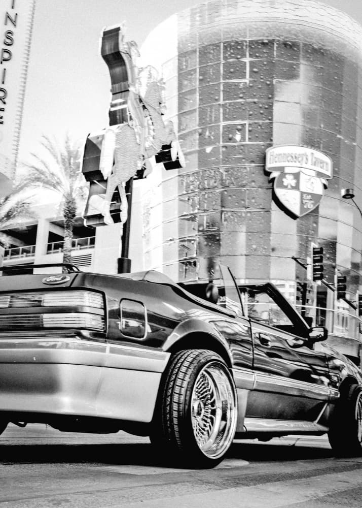 Custom Mustang Convertible by Old Artists Studio III — canvas wall art