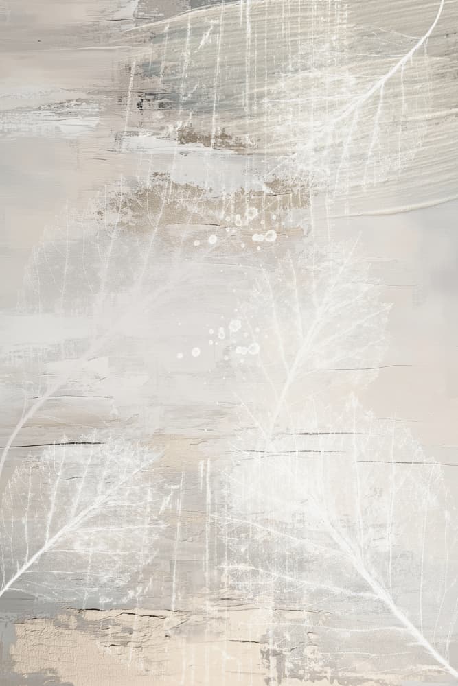 Delicate Leaf Texture by Sally Ann Moss — canvas wall art