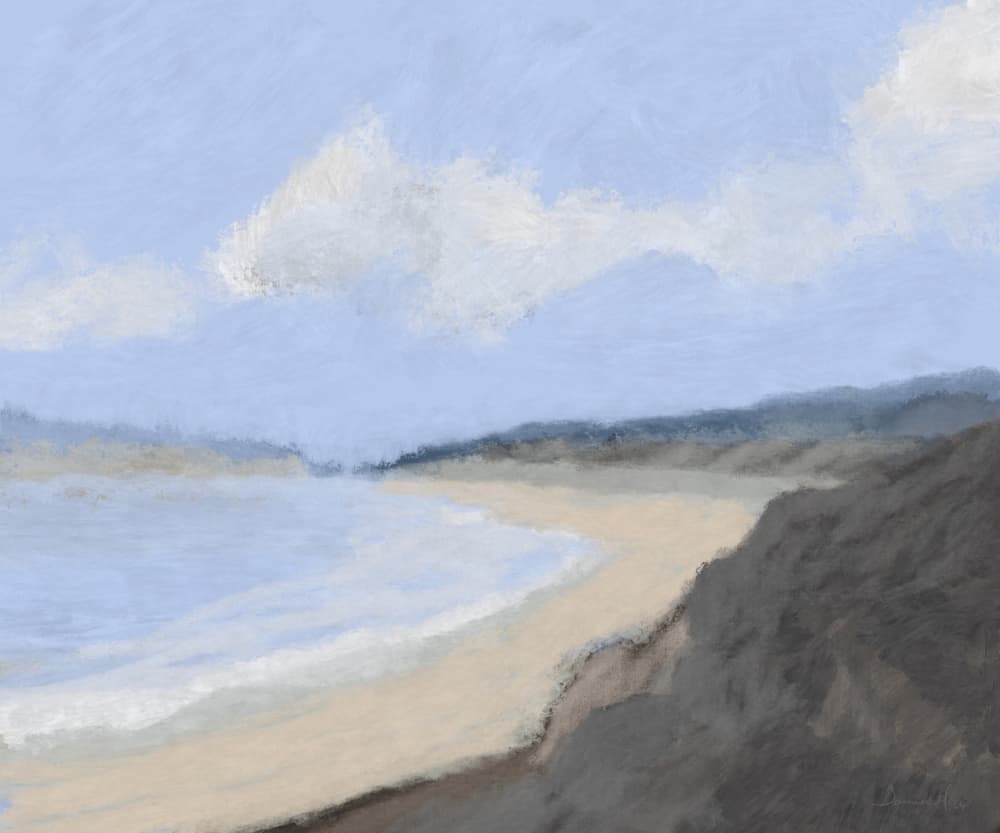 Croyde by Dan Hobday — canvas wall art