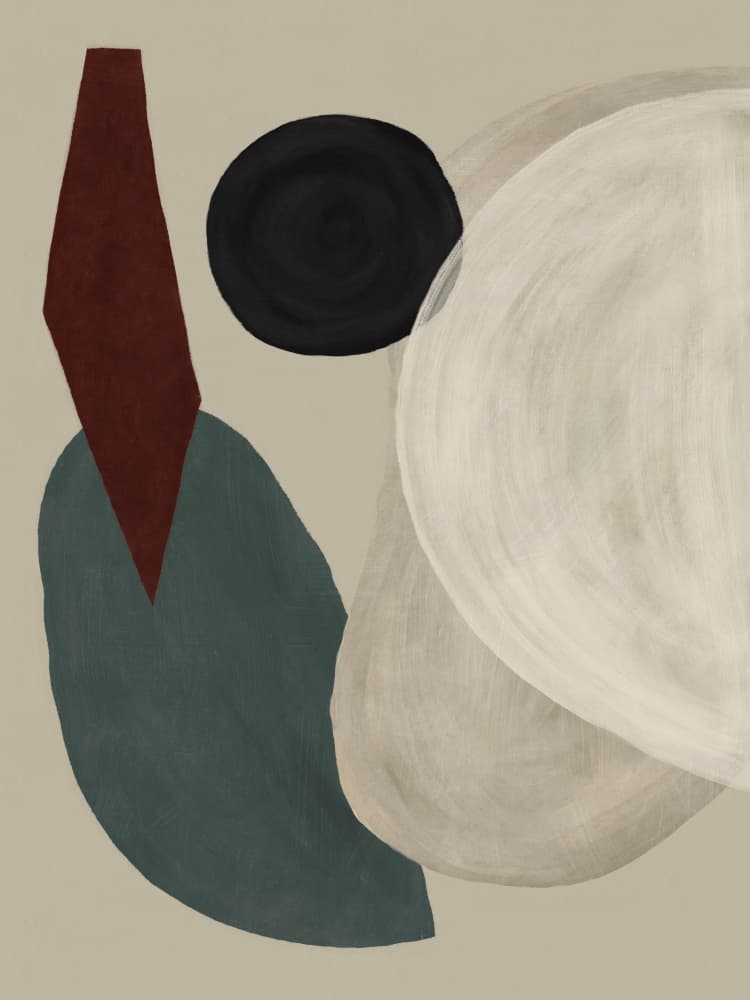 Geometric Harmony by Treechild — canvas wall art