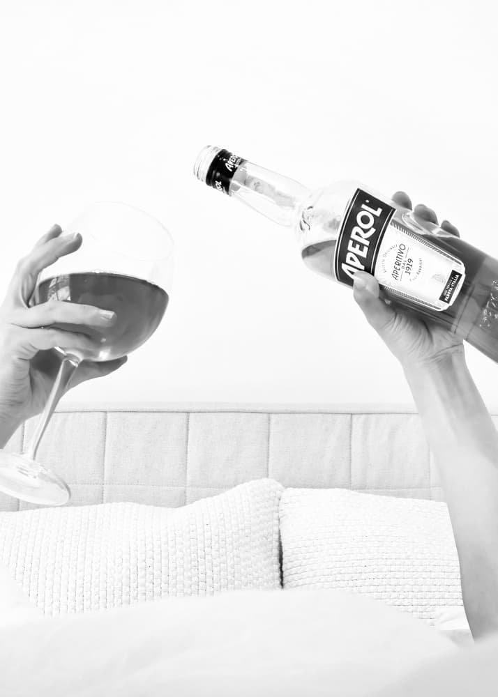 Cozy Bedside Cocktail by Old Artists Studio III — canvas wall art