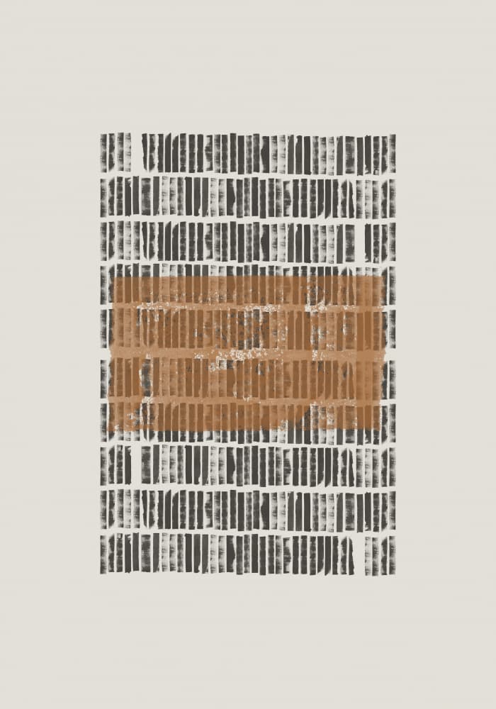 Pattern in Contrast by THE MIUUS STUDIO — canvas wall art