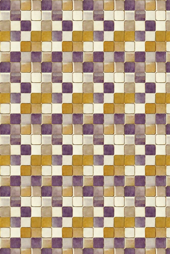 Checkered Harmony by Treechild — canvas wall art