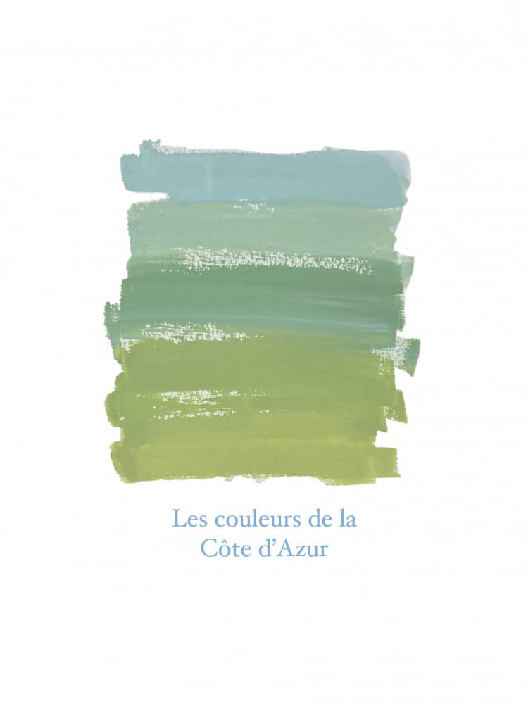 Cote D Azur Hues by Carola Cedell — canvas wall art