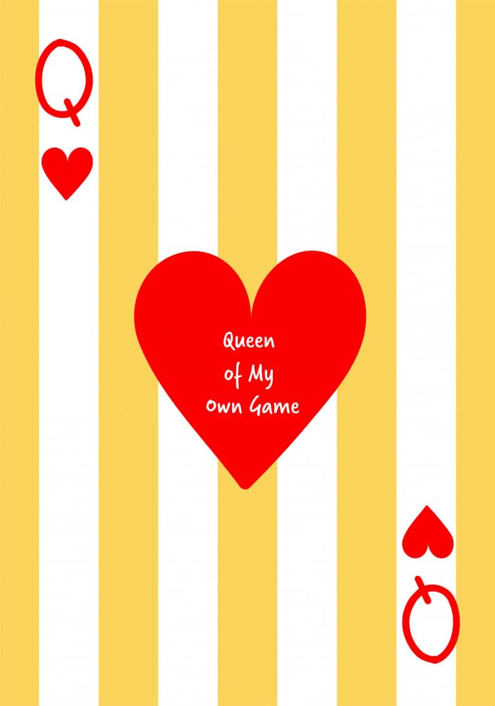 Queen Of My Own Game by Sudevi Sen — canvas wall art