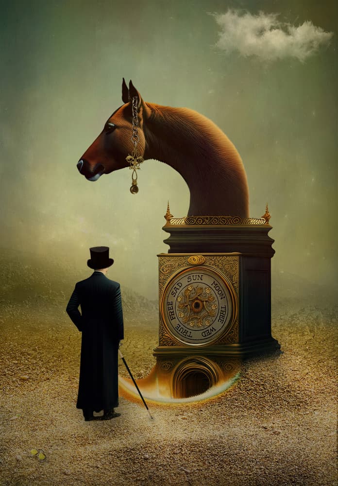 Knight's move. by Natalia Simongulashvili   ( NATALIORION ) — canvas wall art