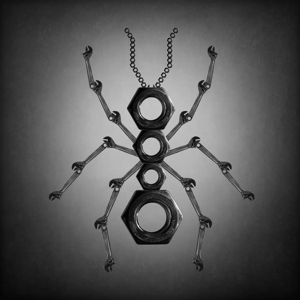 Industrial Insect Art by Victoria  Glinka — canvas wall art