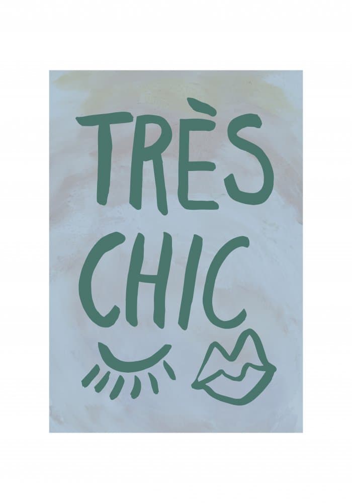 Très Chic Abstract Style by Old Artists Studio — canvas wall art