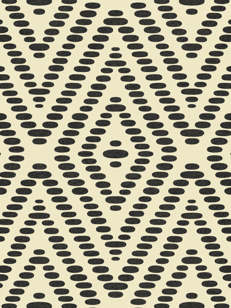 Textured Diamond Zigzag by Krisztina Jung — canvas wall art