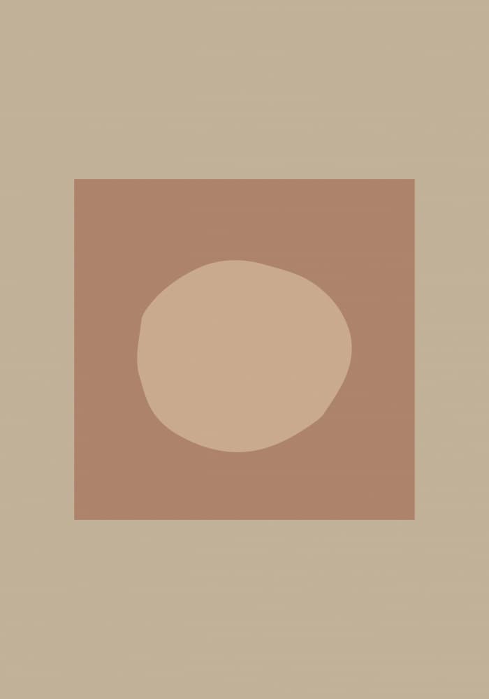 Abstract Earth Shapes by Old Artists Studio — canvas wall art