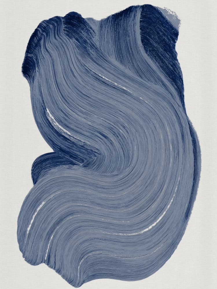 Indigodrift by Treechild — canvas wall art