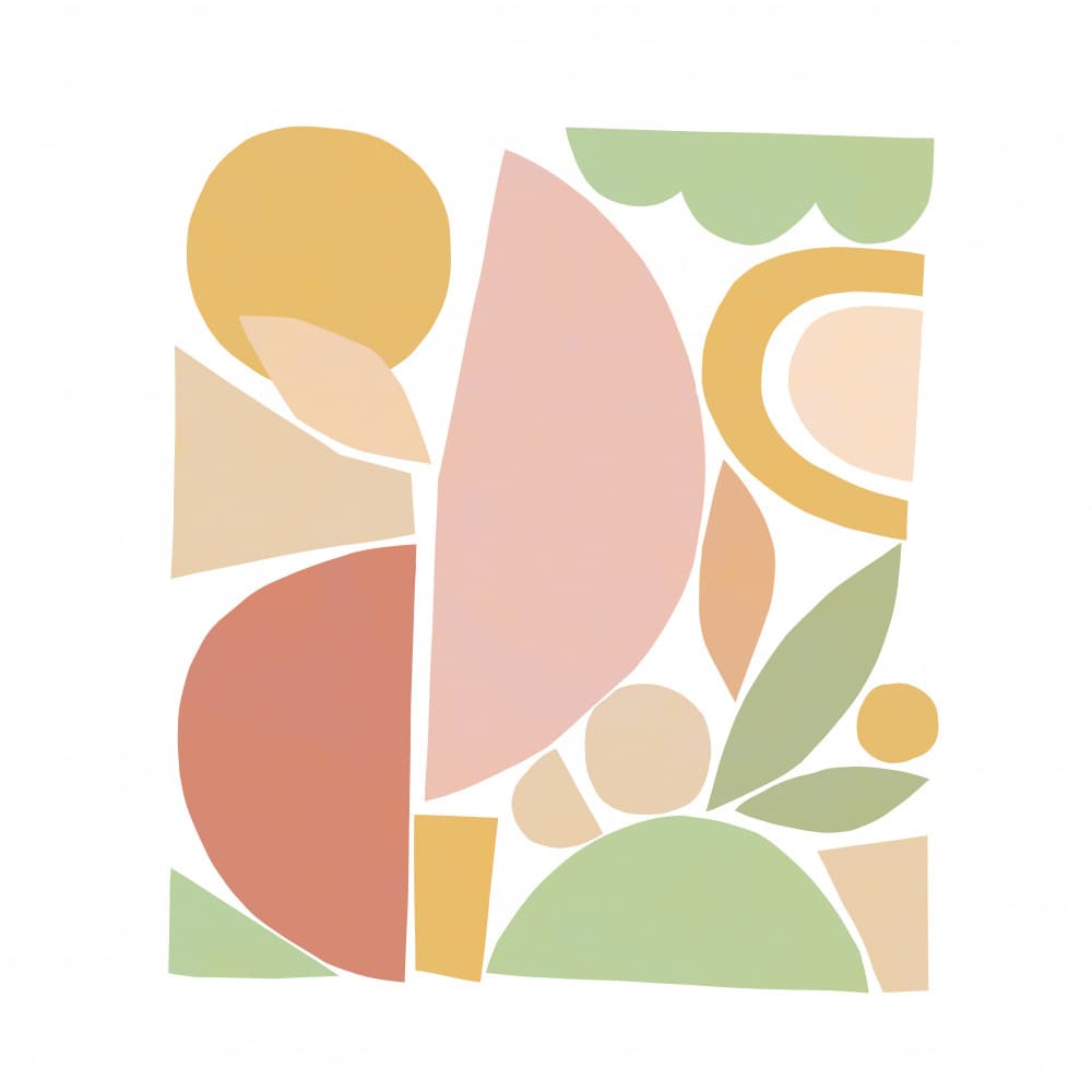 Soft Organic Abstract by Dominique Vari — canvas wall art