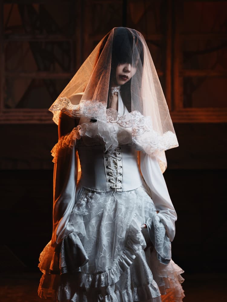 Elegant Gothic Bride by Asep Awaludin — canvas wall art